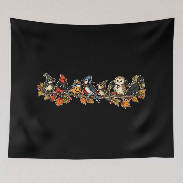 Item preview, Woodland Birds Halloween Costume Parade designed and sold by AMICO77.