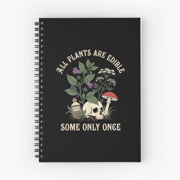 Item preview, All Plants Are Edible Some Only Once Funny Botany designed and sold by Antdoodle.