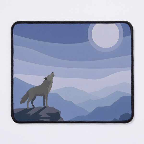 Item preview, Wolf Howling at Full Moon designed and sold by Herodestroyer.
