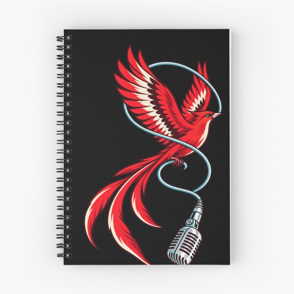 Item preview, Doja Cat Tour Ma Vie Red Phoenix Bird Vintage Microphone Concert Tour designed and sold by Cuiroblinda.