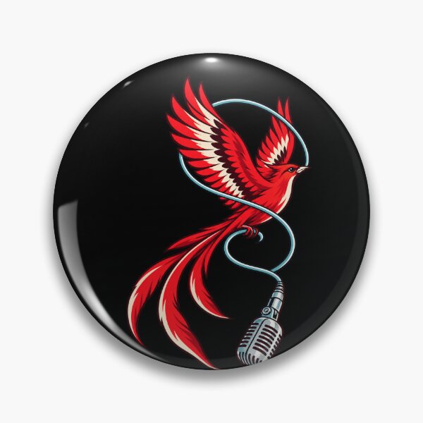 Item preview, Doja Cat Tour Ma Vie Red Phoenix Bird Vintage Microphone Concert Tour designed and sold by Cuiroblinda.