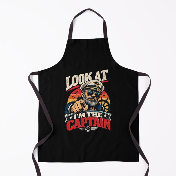 Item preview, Look At I'm The Captain Vintage Nautical Sailor designed and sold by SimsimahLaughs.