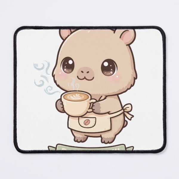 Item preview, Capybara Barista designed and sold by xiaoxiaochibi.