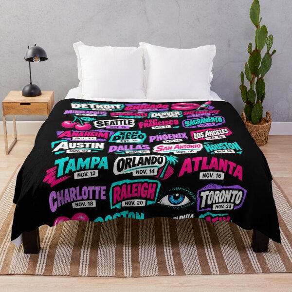 Item preview, Doja Cat Tour Ma Vie 2026 Neon City Dates Collage Pink Purple Concert Tour designed and sold by Cuiroblinda.
