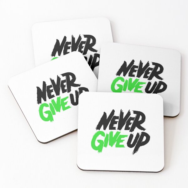 Item preview, Never give up designed and sold by Borublue.