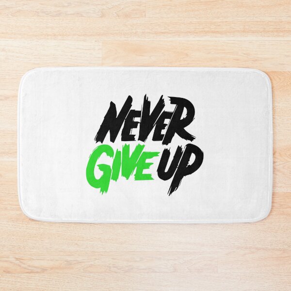 Item preview, Never give up designed and sold by Borublue.