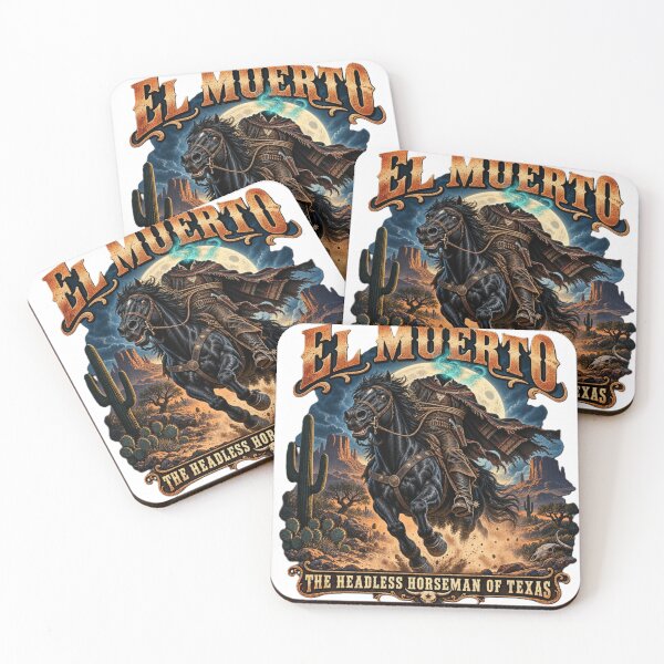 Item preview, El Muerto The Headless Horseman of Texas designed and sold by A5ranch merch.