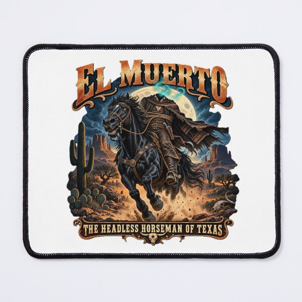 Item preview, El Muerto The Headless Horseman of Texas designed and sold by A5ranch merch.