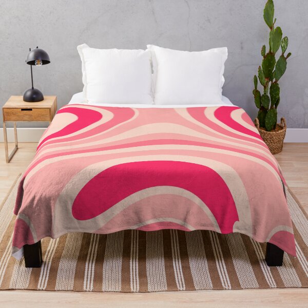 Item preview, Liquid Swirl Abstract Pattern in Pink Shades designed and sold by Jeallan Designs.