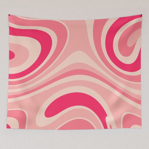 Item preview, Liquid Swirl Abstract Pattern in Pink Shades designed and sold by Jeallan Designs.