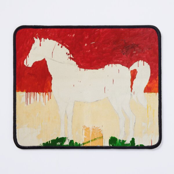 Item preview, Mario Schifano, Large Italian Equestrian Painting, 1978, Acrylic on Canvas designed and sold by Fine-Art-Hub.