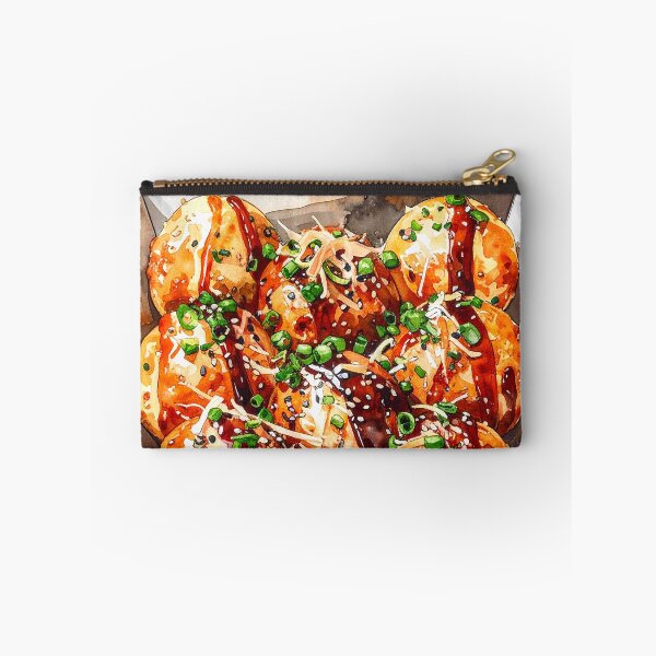 Item preview, Japanese Takoyaki Watercolor Illustration designed and sold by BetweenForms.