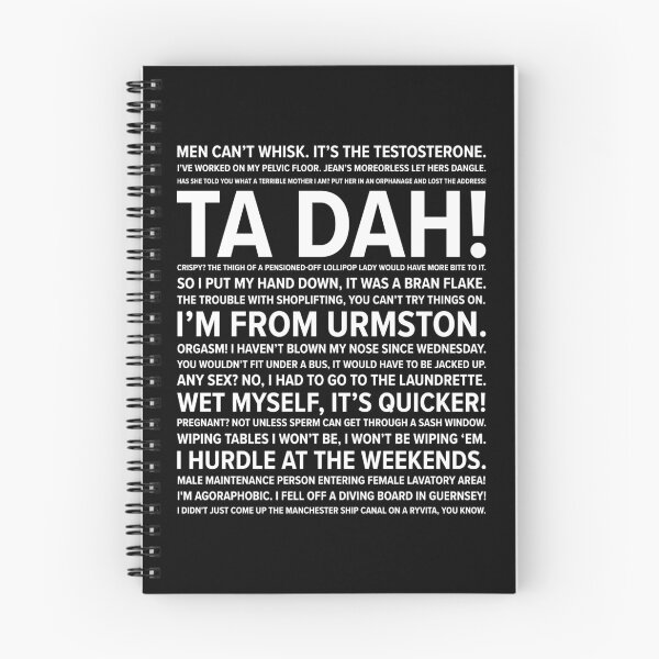 Item preview, Dinnerladies Quotes designed and sold by MJBDesign94.