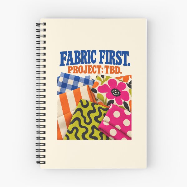 Item preview, Fabric First Project TBD – Funny Sewing Tote Bag for Fabric Lovers designed and sold by astersgraphics.