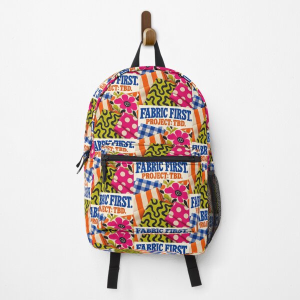 Item preview, Fabric First Project TBD – Funny Sewing Tote Bag for Fabric Lovers designed and sold by astersgraphics.