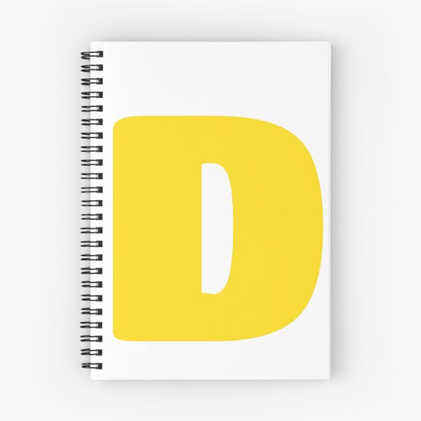 Item preview, Halloween Yellow Letter D Initial designed and sold by remoteart.