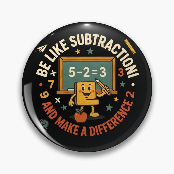 Item preview, Be Like Subtraction and Make A Difference Math Teacher designed and sold by PAinTIENCE.
