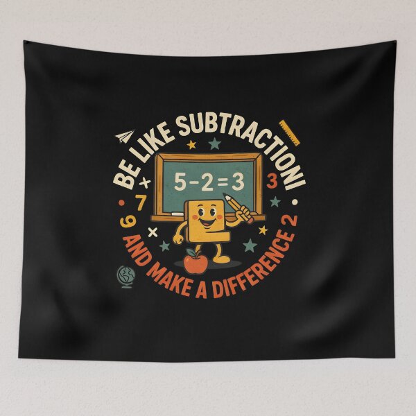 Item preview, Be Like Subtraction and Make A Difference Math Teacher designed and sold by PAinTIENCE.