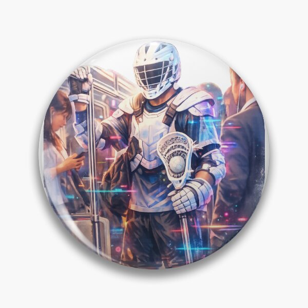 Item preview, Lacrosse Subway Chaos — Player Doing Nothing designed and sold by  ViralVisionsCreating .