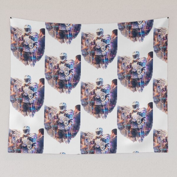 Item preview, Lacrosse Subway Chaos — Player Doing Nothing designed and sold by  ViralVisionsCreating .