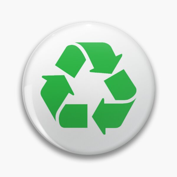 Item preview, Recycling Symbol Green designed and sold by SlimyFish.