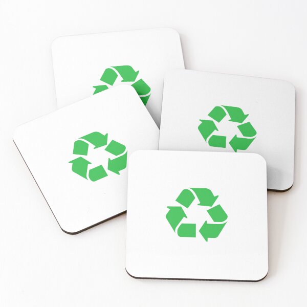 Item preview, Recycling Symbol Green designed and sold by SlimyFish.