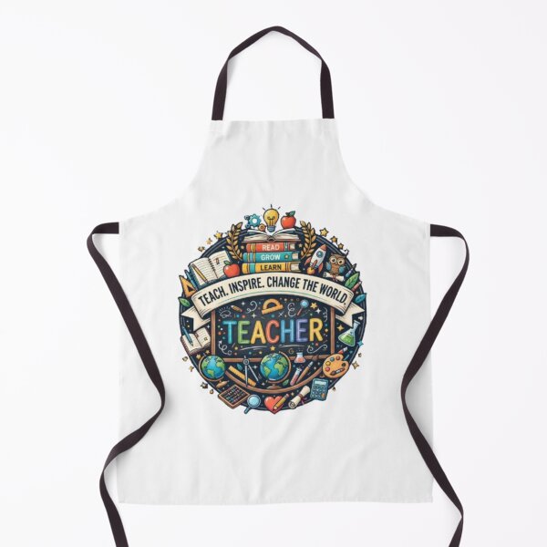 Item preview, Teach Inspire Change The World – Teacher Life designed and sold by PixelStyle Studio.