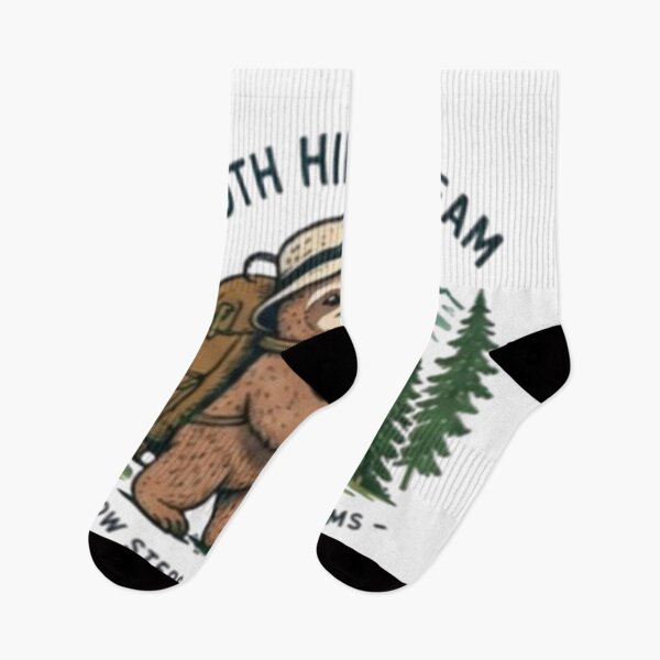 Item preview, Sloth Hiking Team Shirt designed and sold by Stefan Manuel.