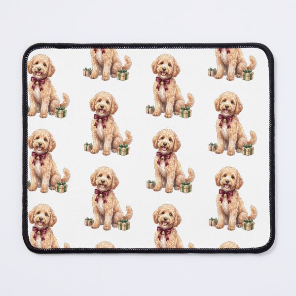 Item preview, Christmas Goldendoodle Puppy Gifts designed and sold by Tiffany Roy.