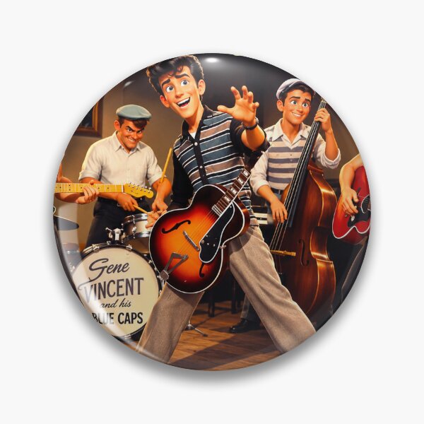 Item preview, Gene Vincent and the Bluecaps designed and sold by SmARTNiki.