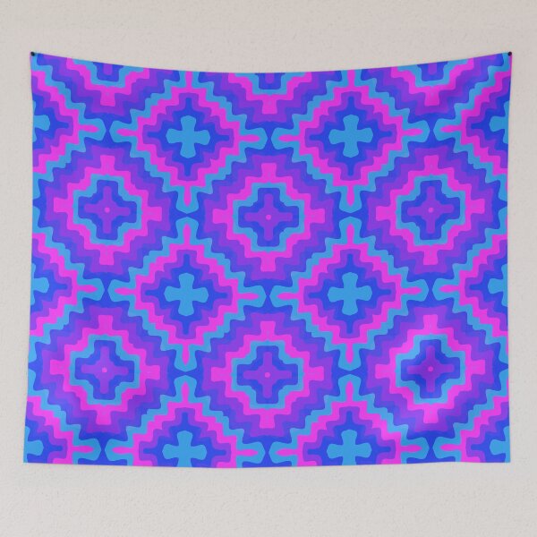 Item preview, Blue pattern designed and sold by Ana Gorozpe.