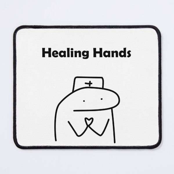 Item preview, Cute Healing Hands Nurse Cartoon designed and sold by darkskinbender.