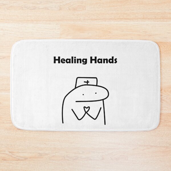 Item preview, Cute Healing Hands Nurse Cartoon designed and sold by darkskinbender.