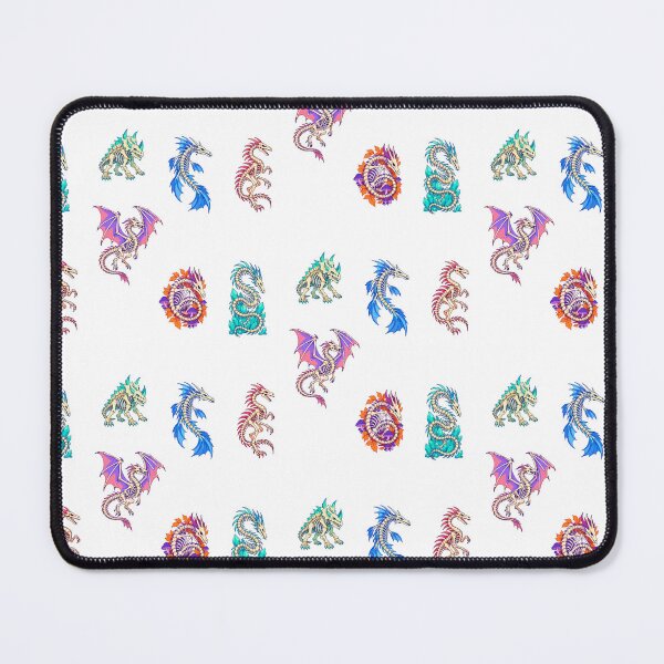 Item preview, Skeleton Dragons Design – Colorful Fantasy Dragon Bones Art designed and sold by Zoolumi.