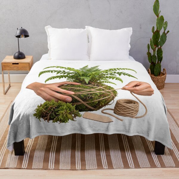 Item preview, Hands Wrapping a Kokedama designed and sold by Philippa Shop.