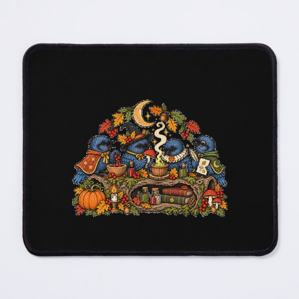 Item preview, Crows at a Woodland Potion Counter designed and sold by AMICO77.