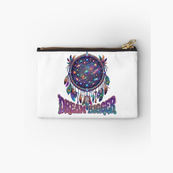 Item preview, Dream Bigger - Psychedelic Cosmic Galaxy Dreamcatcher Art designed and sold by Sanan Israyilli.