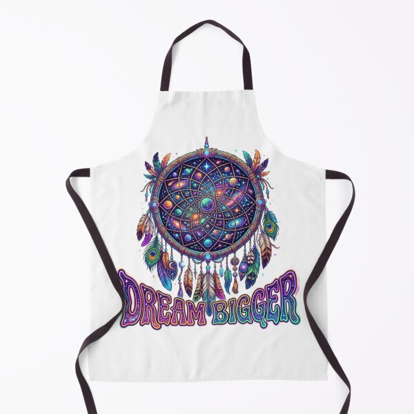 Item preview, Dream Bigger - Psychedelic Cosmic Galaxy Dreamcatcher Art designed and sold by Sanan Israyilli.