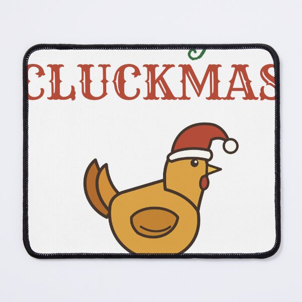 Item preview, Merry Cluckmas Funny Christmas Chicken designed and sold by HenAndHeller.