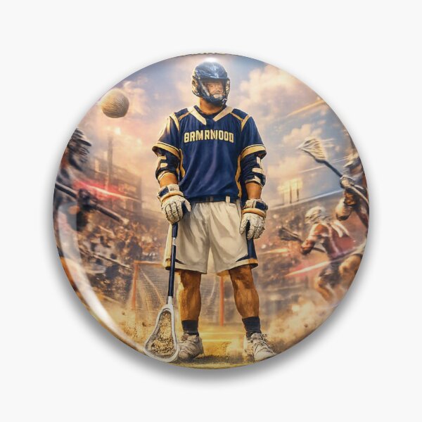 Item preview, Lacrosse Subway Chaos — Player Doing Nothing in Action on Field designed and sold by  ViralVisionsCreating .