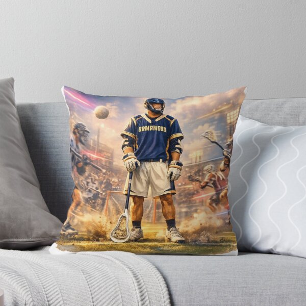 Item preview, Lacrosse Subway Chaos — Player Doing Nothing in Action on Field designed and sold by  ViralVisionsCreating .