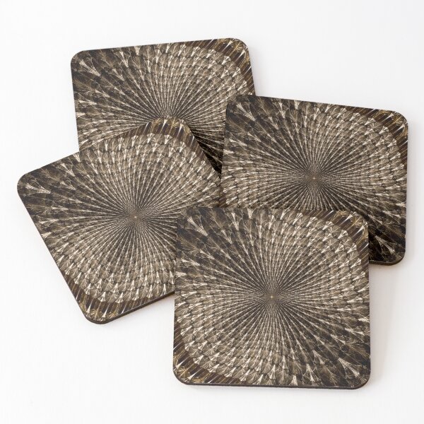 Item preview, Golden Sparkly Waves designed and sold by Christine Lake.