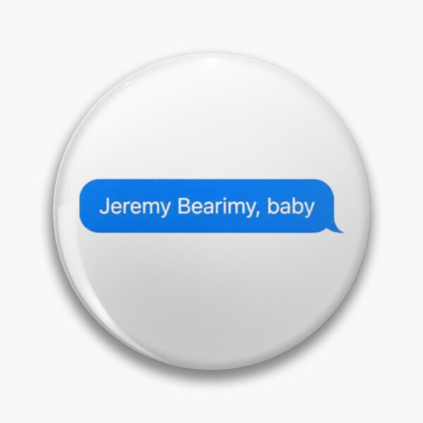 Item preview, the good place Jeremy Bearimy sticker designed and sold by eksprinkel.