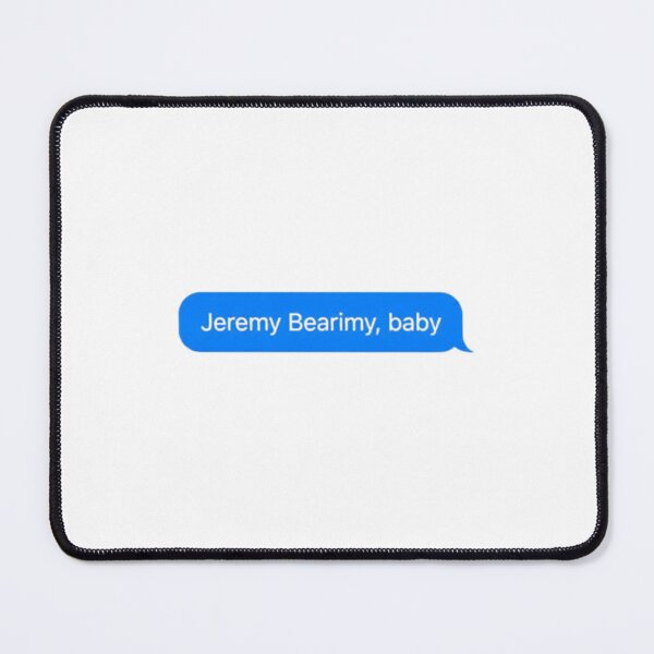 Item preview, the good place Jeremy Bearimy sticker designed and sold by eksprinkel.