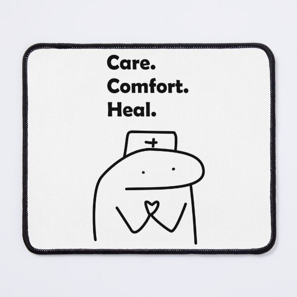 Item preview, Cute Care Comfort Heal Nurse Cartoon designed and sold by darkskinbender.