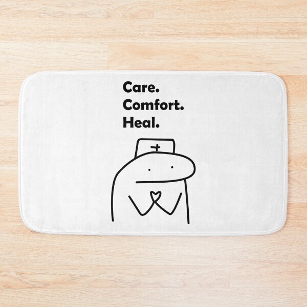 Item preview, Cute Care Comfort Heal Nurse Cartoon designed and sold by darkskinbender.