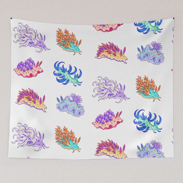 Item preview, Colorful Nudibranch Design – Cute Sea Slug Art designed and sold by Zoolumi.