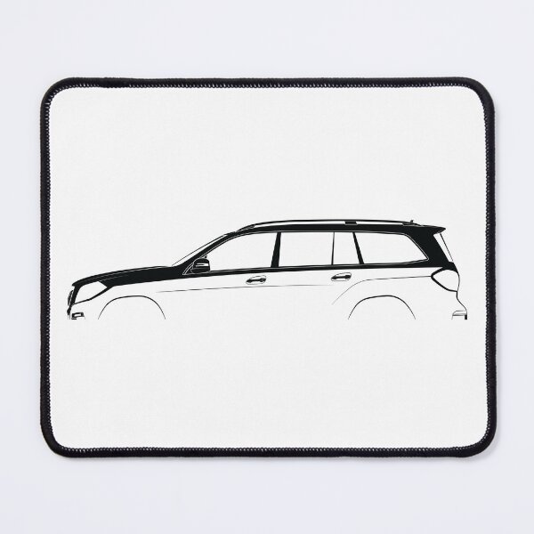 Item preview, GL-Class (X166) (Black) designed and sold by Car Silhouettes.