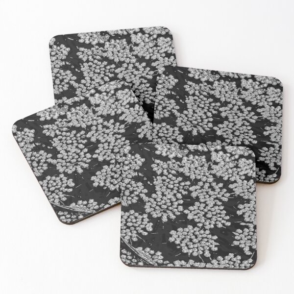 Item preview, Silver Queen Anne’s Lace – Elegant Botanical Art designed and sold by SulkaCreative.