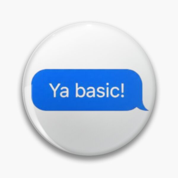 Item preview, the good place ya basic sticker designed and sold by eksprinkel.